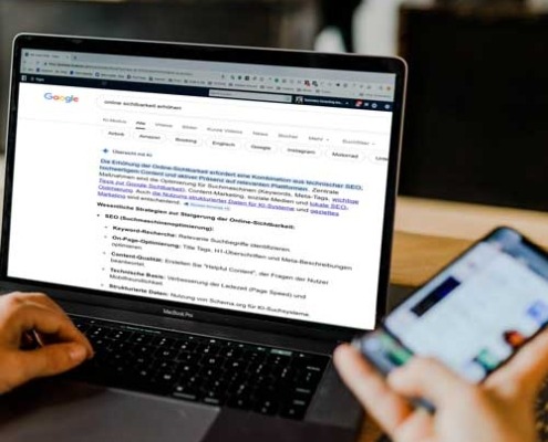 Online Sichtbarkeit mit SEO & GEO